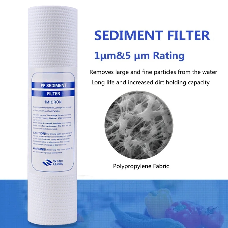 10pcs 10 INCH 1&5 Micron 120g/ - огляд і ціна Water Purification Tablet