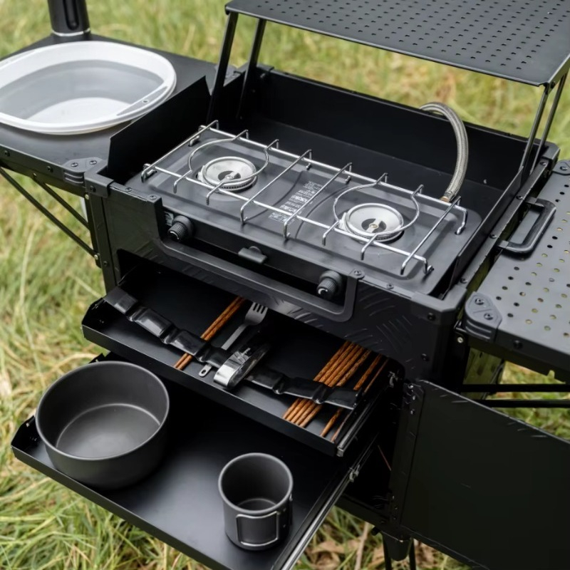 All-In-One Foldable Outdoor Ca - огляд і ціна Camping Cooking All In One