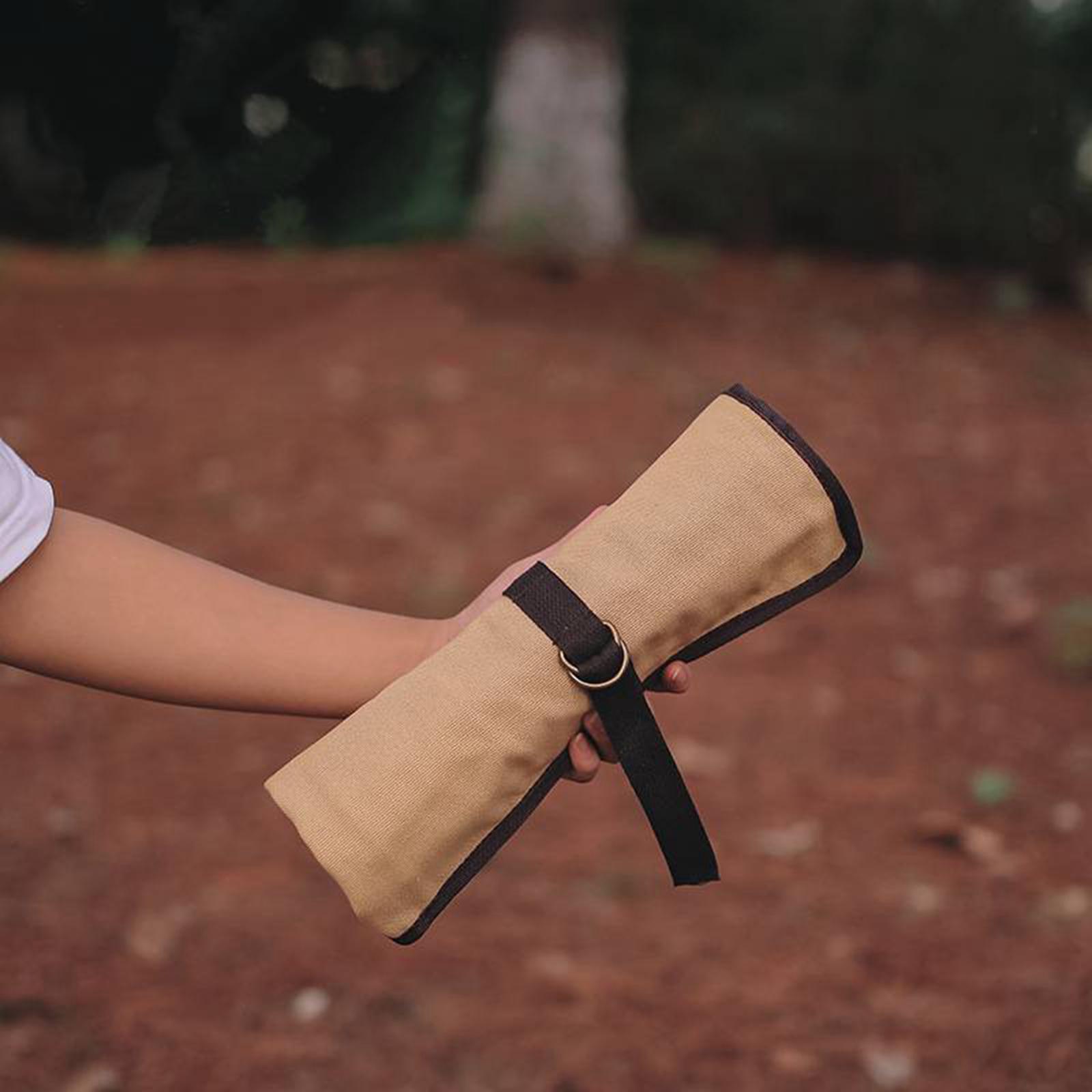 Portable Camping Utensil Roll  - огляд і ціна Camping Cooking Utensils Storage