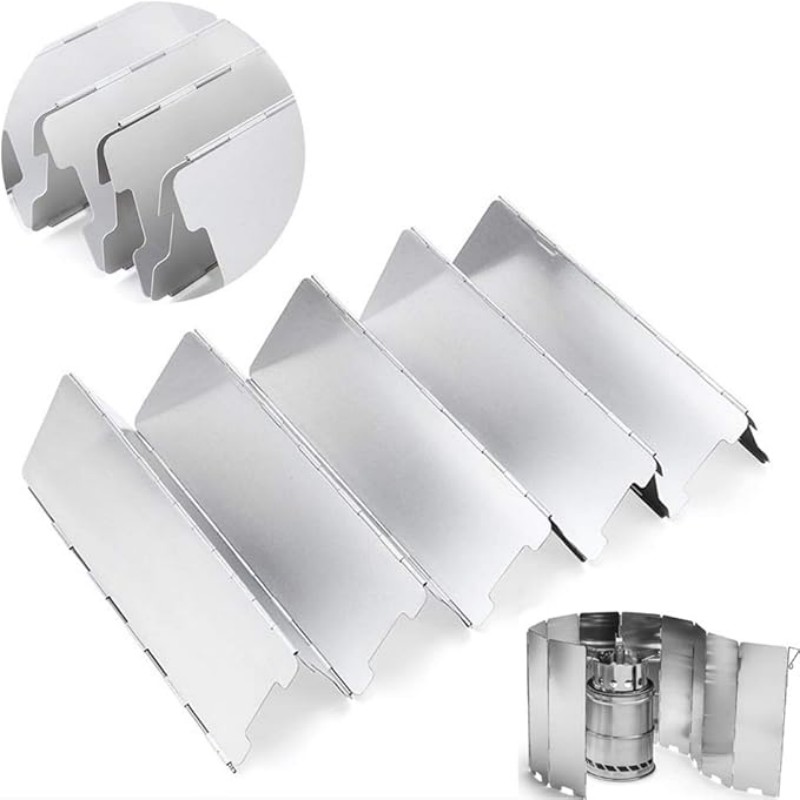 Ultra-Lightweight Aluminum All - огляд і ціна Camping Cooking Windshield