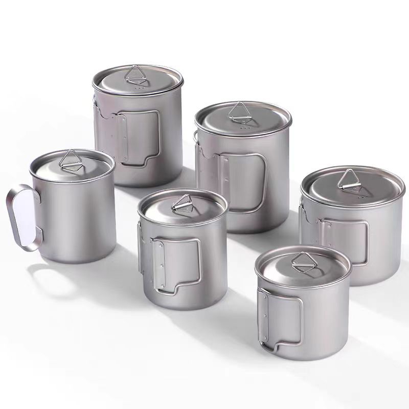 Lightweight Outdoor Titanium P - огляд і ціна Camping Cooking Mug
