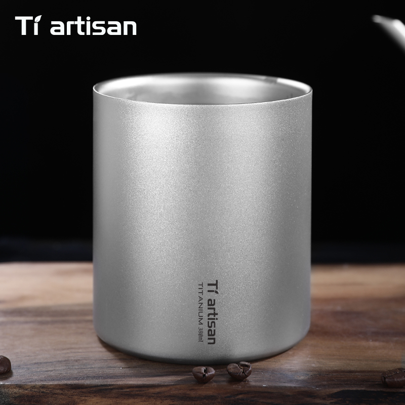 Tiartisan 380ml Titanium Handl - огляд і ціна Camping Cooking Mug