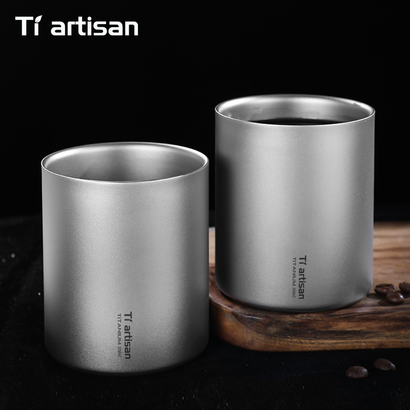 Tiartisan 380ml Titanium Handl - огляд і ціна Camping Cooking Mug