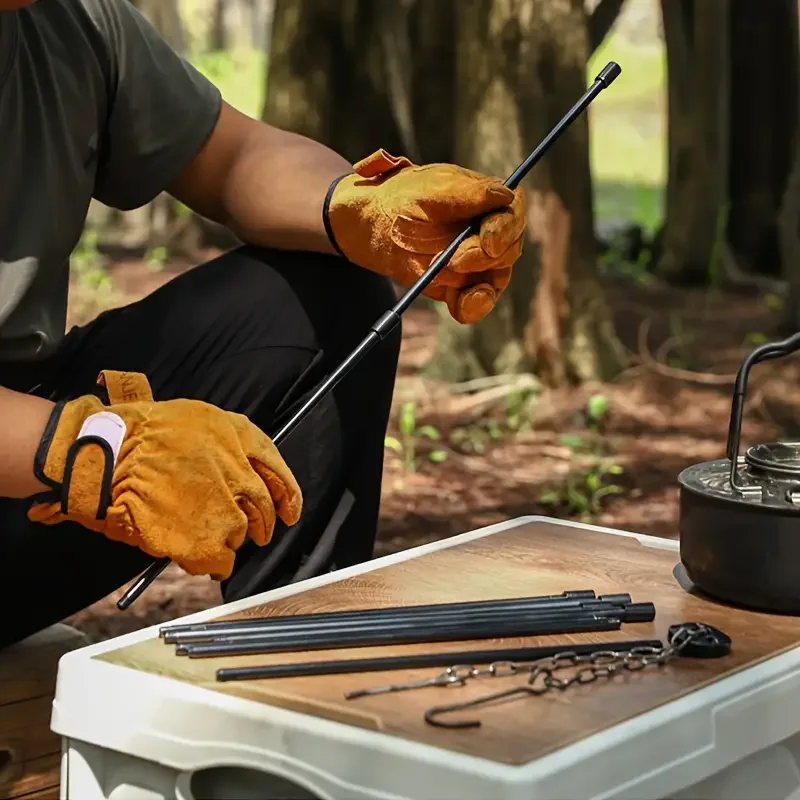 Outdoor Large Bonfire Tripod P - огляд і ціна Camping Cooking Multi Tool