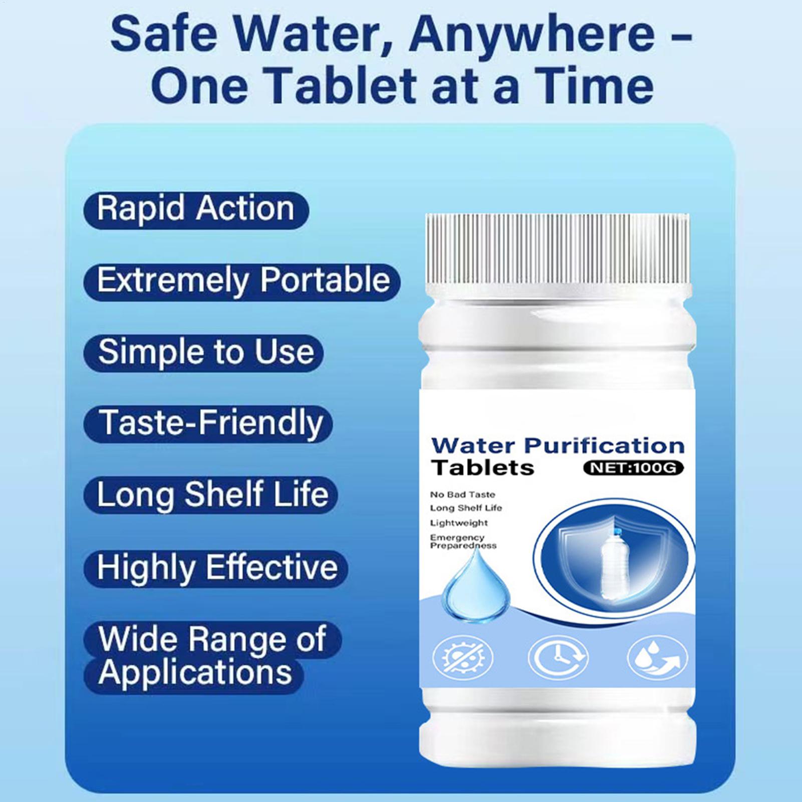 Potable Water Purification Tab - огляд і ціна Water Purification Tablet