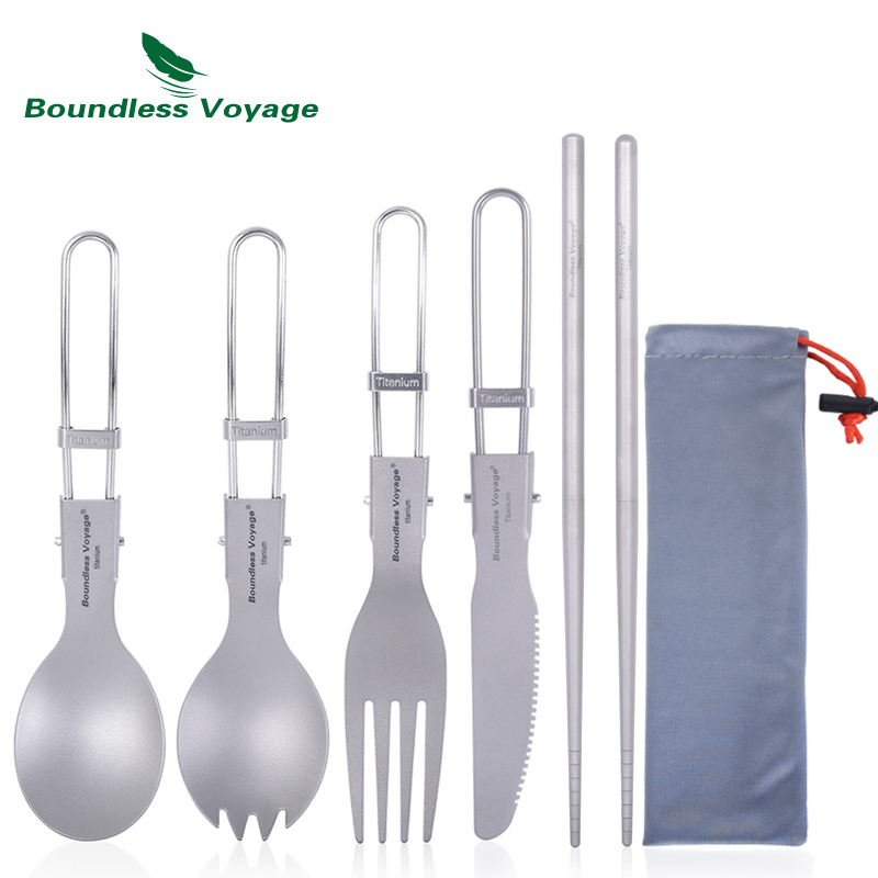 Boundless Voyage Titanium Camp - огляд і ціна Camp Spork Set