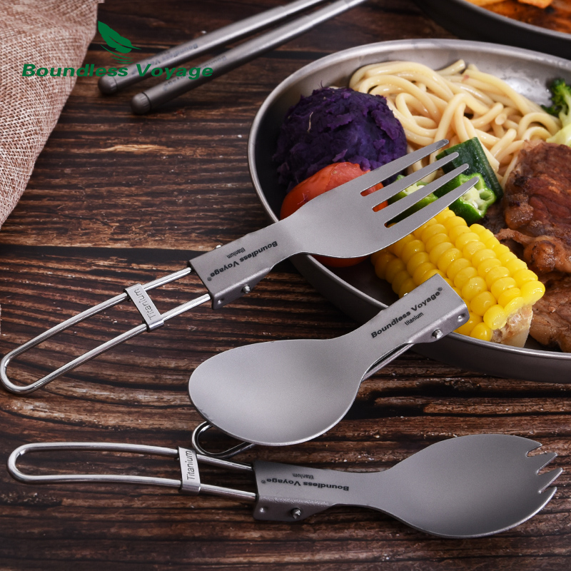 Boundless Voyage Titanium Camp - огляд і ціна Camp Spork Set