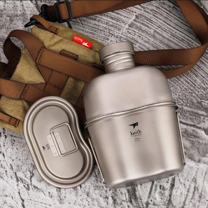 Keith Pure Titanium Outdoor Ca - огляд і ціна Mess Kit Titanium