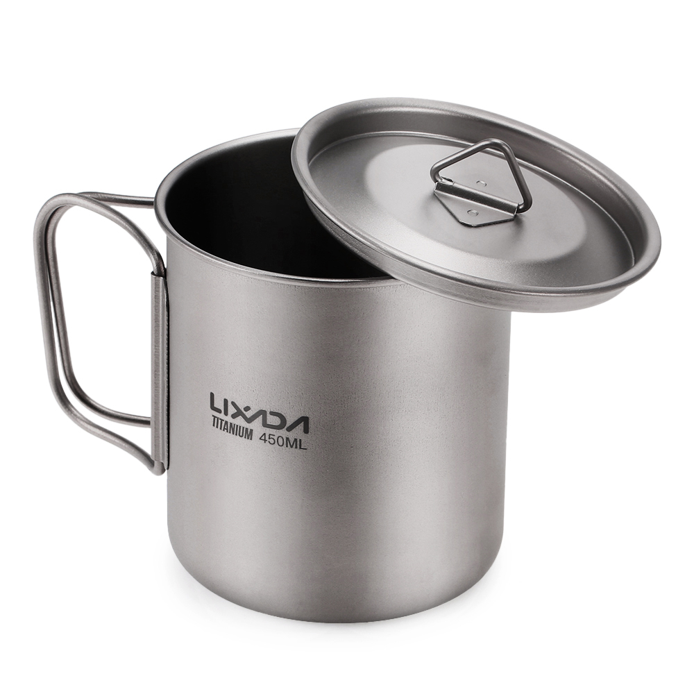 Lixada Ultralight Titanium Cup - огляд і ціна Camping Cooking Mug