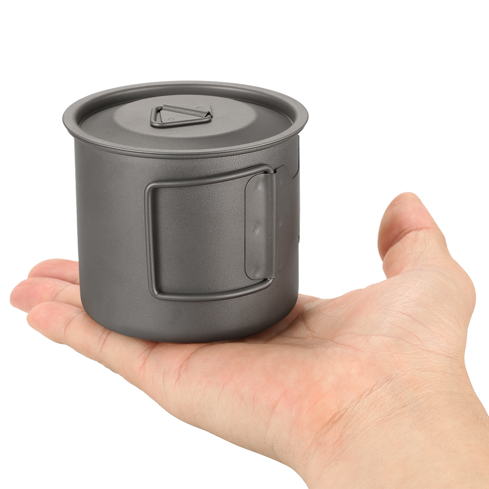 Lixada Ultralight Titanium Cup - огляд і ціна Camping Cooking Mug