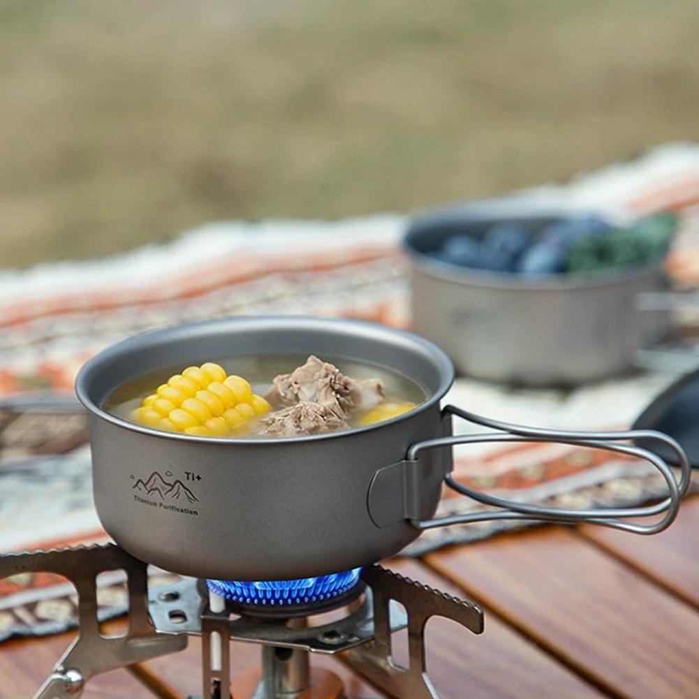Ultralight Camping Pot Portabl - огляд і ціна Camping No Cooking Meals