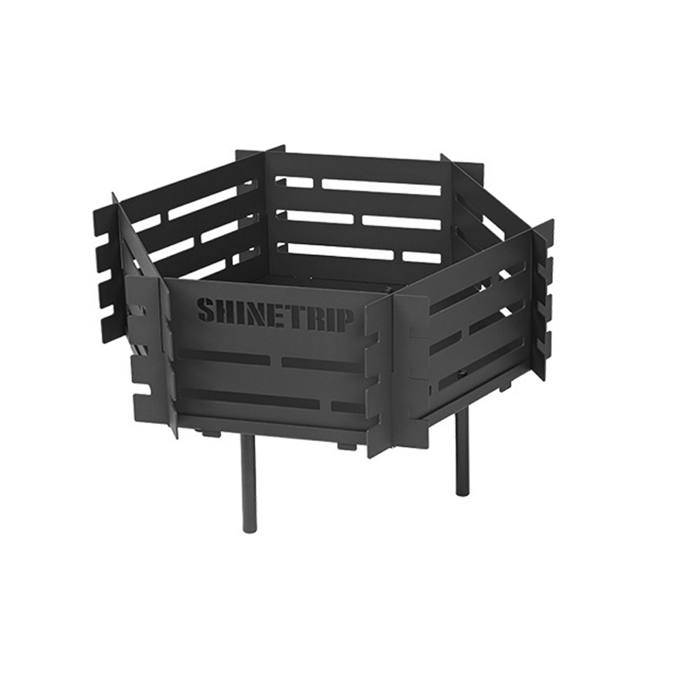 Camping Firewood Brazier Carbo - огляд і ціна Camping Cooking Windshield