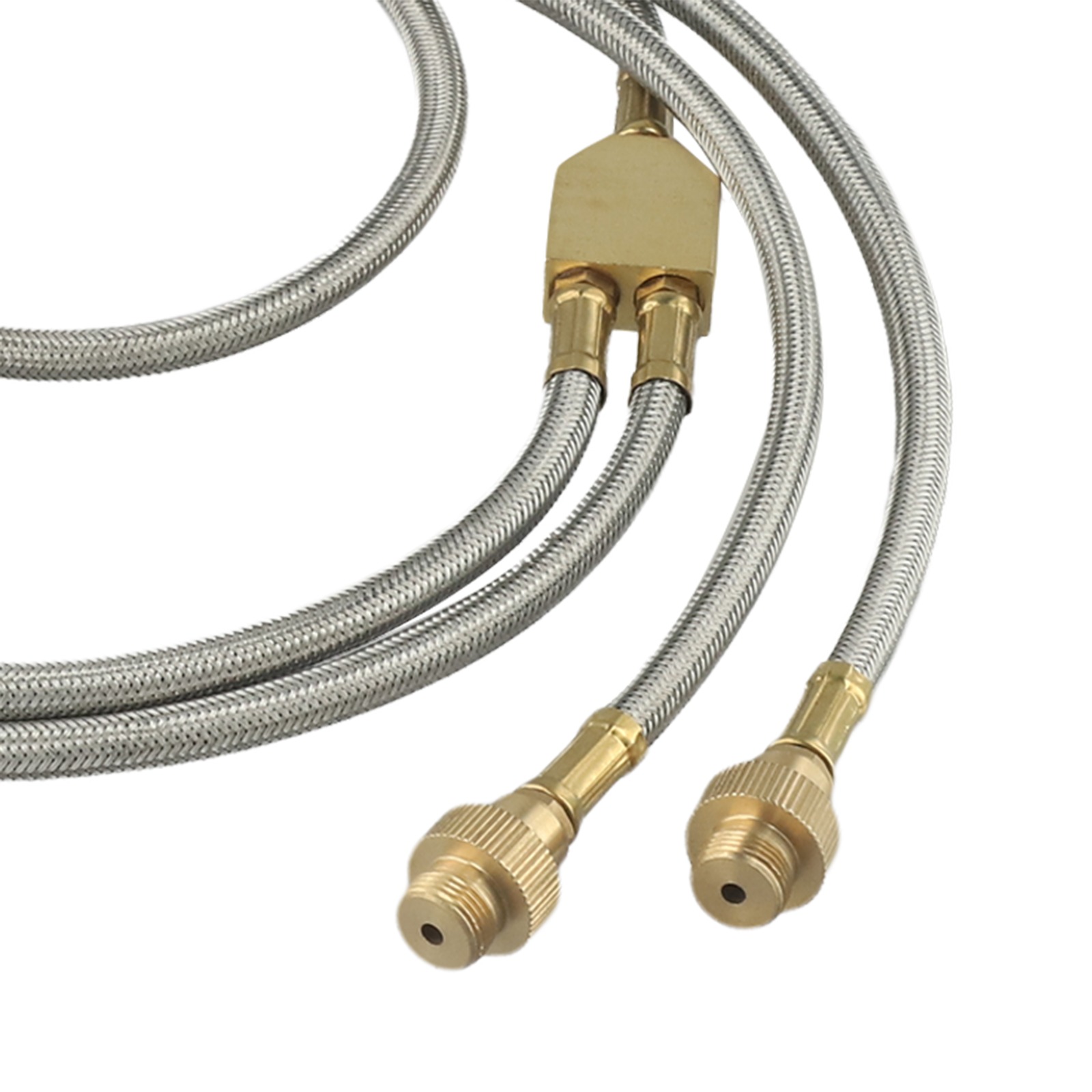 Double-Headed Brass Gas Line f - огляд і ціна Camping Cooking Cylinder