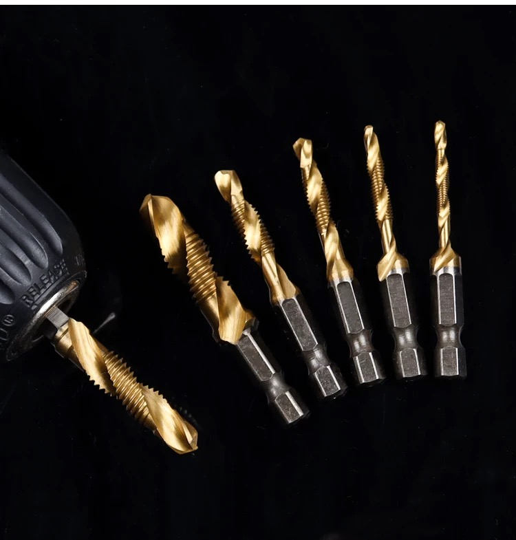 HSS Drill and Tap Bit Set 6pcs - огляд і ціна Mess Kit Titanium