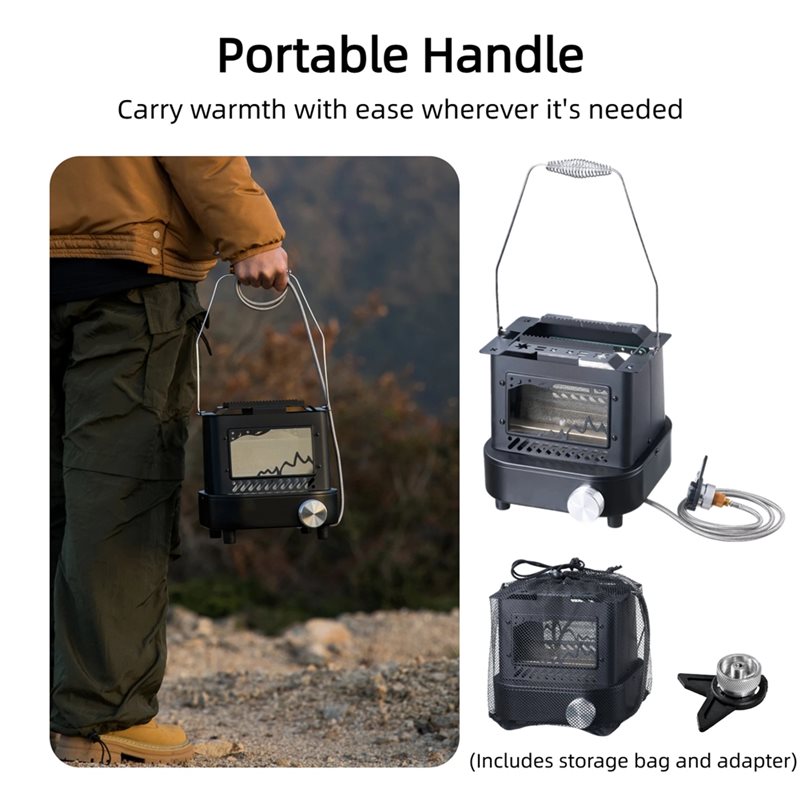【BIG SALE】Outdoor Heater, Port - огляд і ціна Camping Cooking Windshield