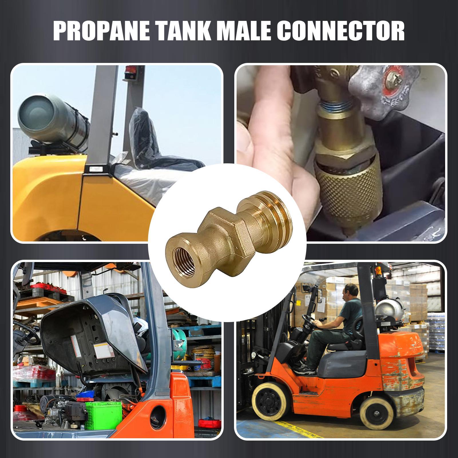 Propane Tank Fittings Male Bra - огляд і ціна Camping Cooking Propane
