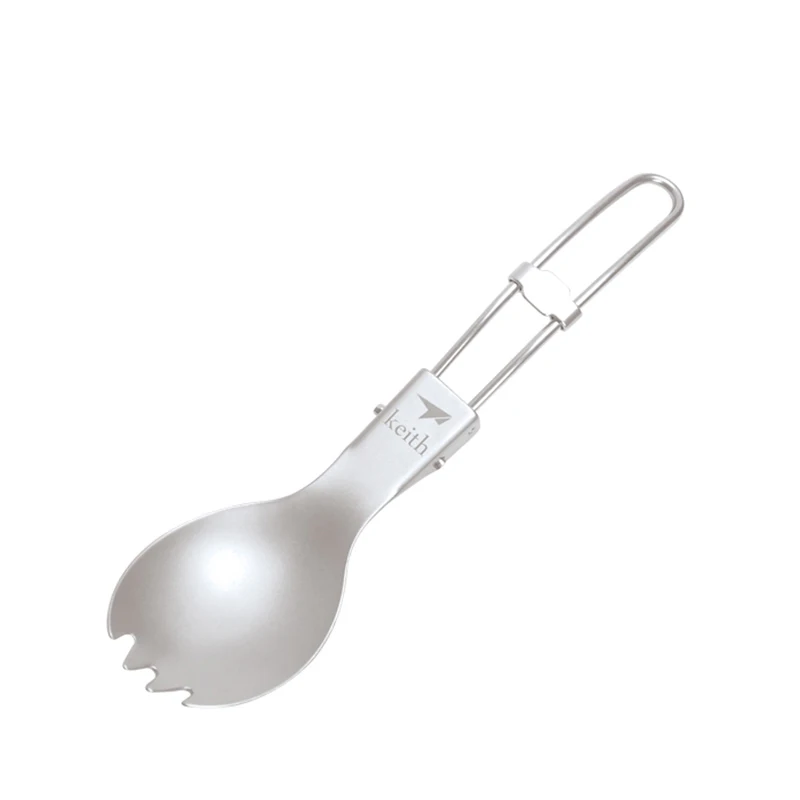 Keith Outdoor Titanium Folding - огляд і ціна Camp Spork Set