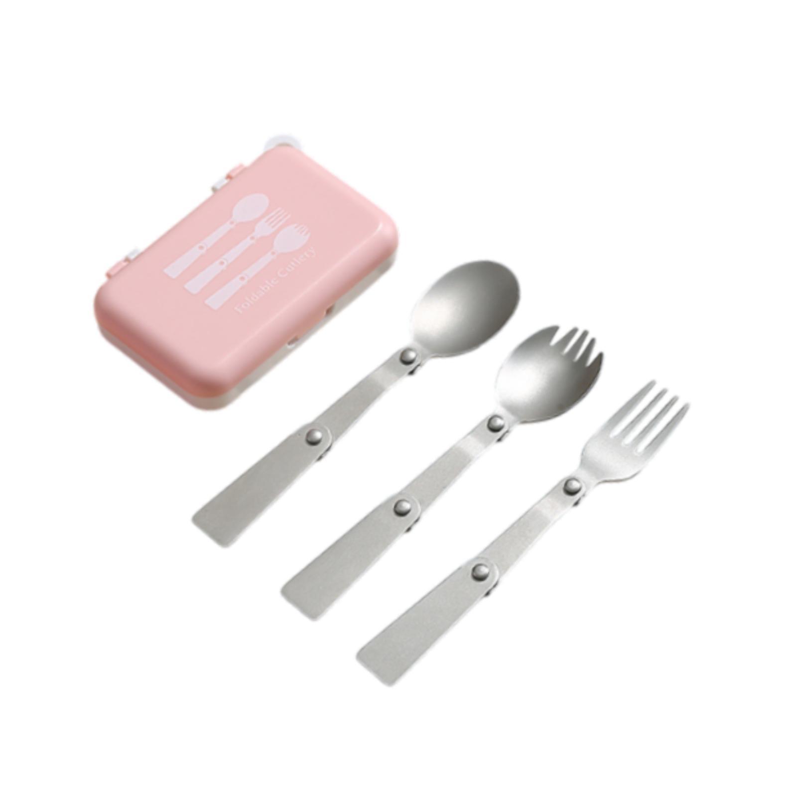 Camping Cutlery Set Folded For - огляд і ціна Camp Spork Set