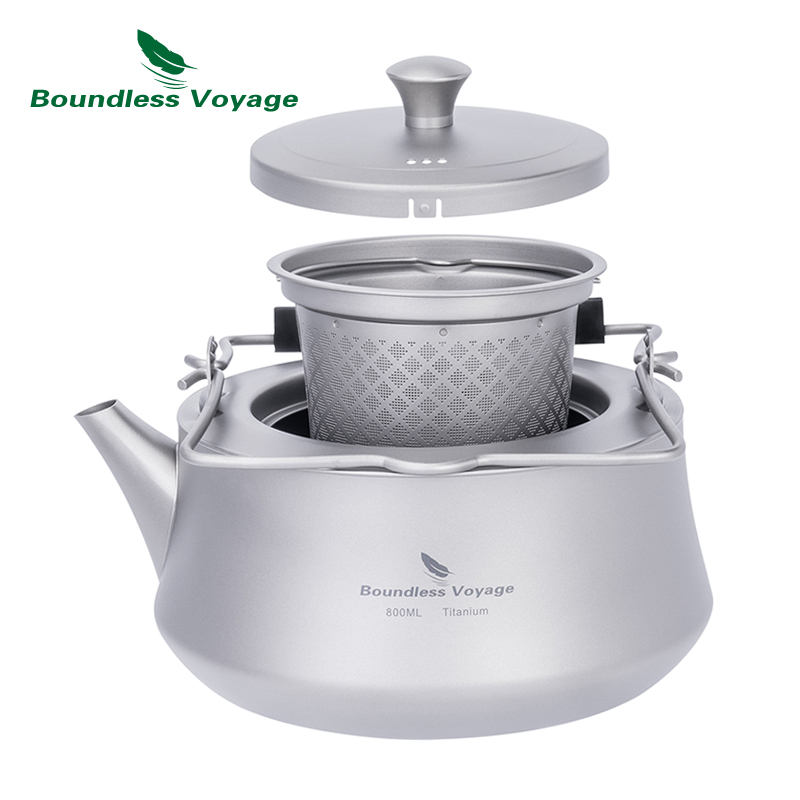 Boundless Voyage 800ml Titaniu - огляд і ціна Mess Kit Titanium