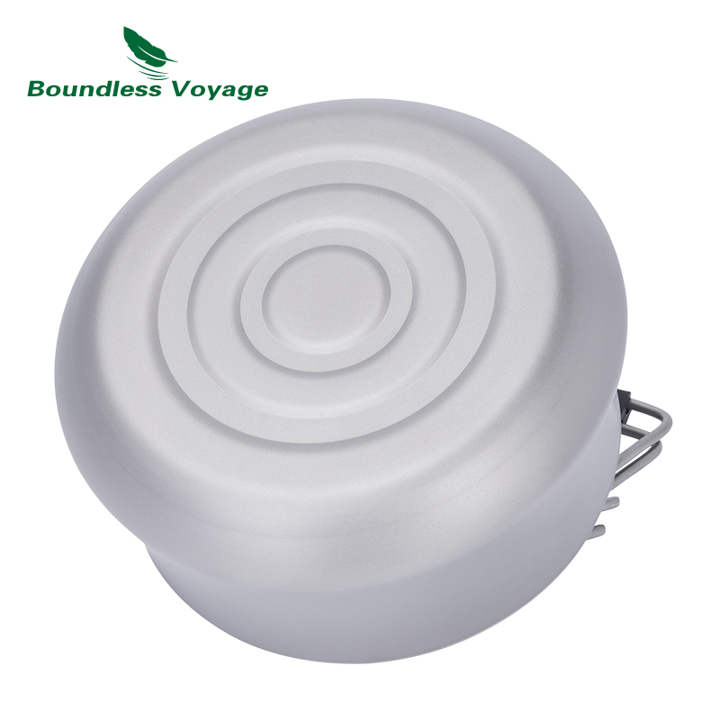 Boundless Voyage 800ml Titaniu - огляд і ціна Mess Kit Titanium