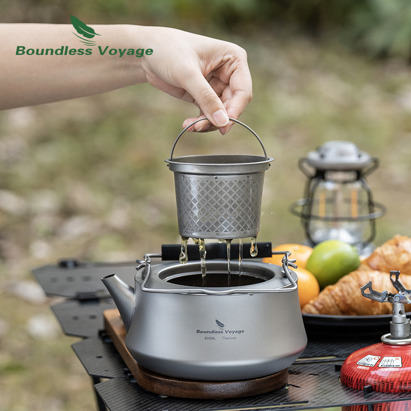 Boundless Voyage 800ml Titaniu - огляд і ціна Mess Kit Titanium