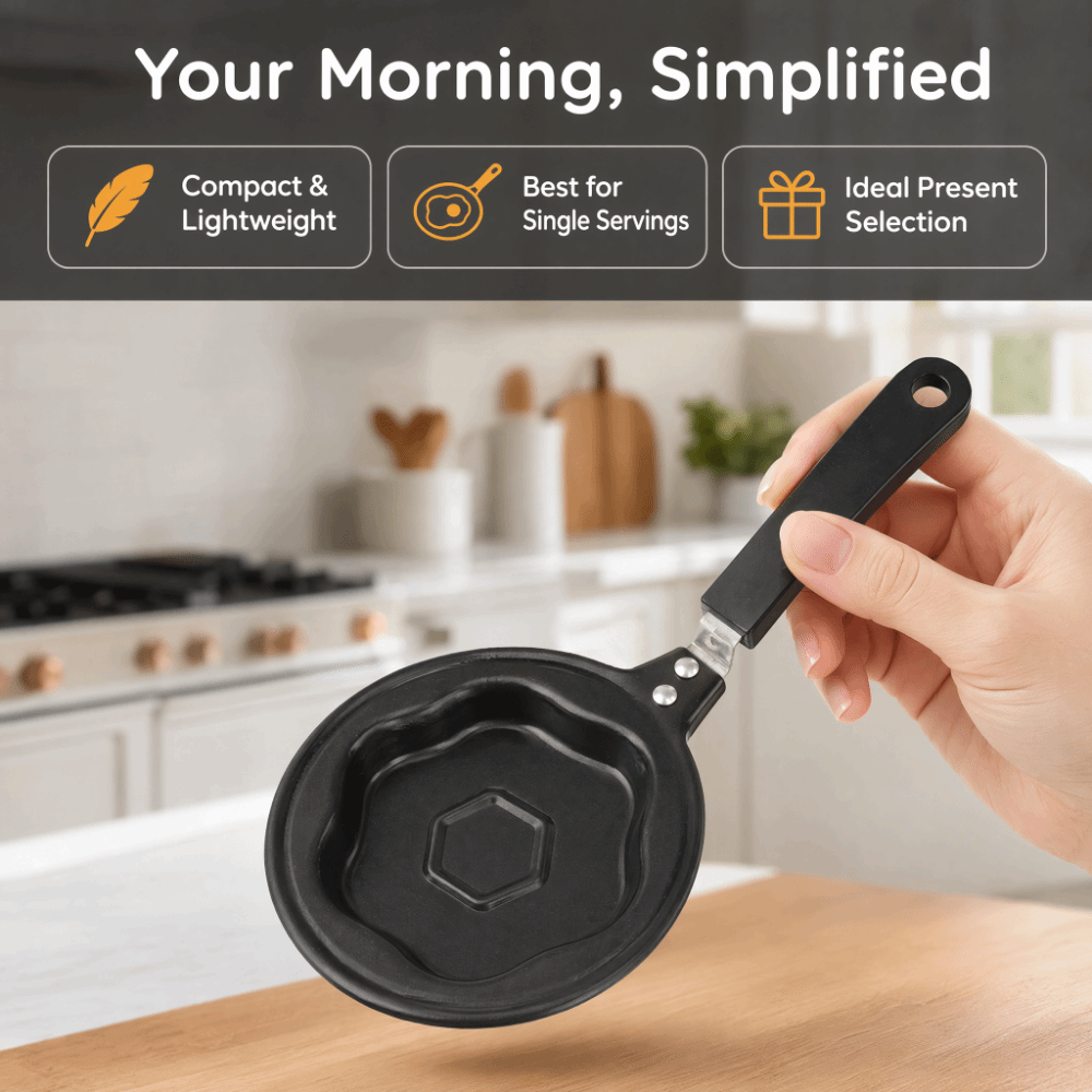 Cast Iron Mini Egg Frying Pan  - огляд і ціна Camping Cooking Without Gas