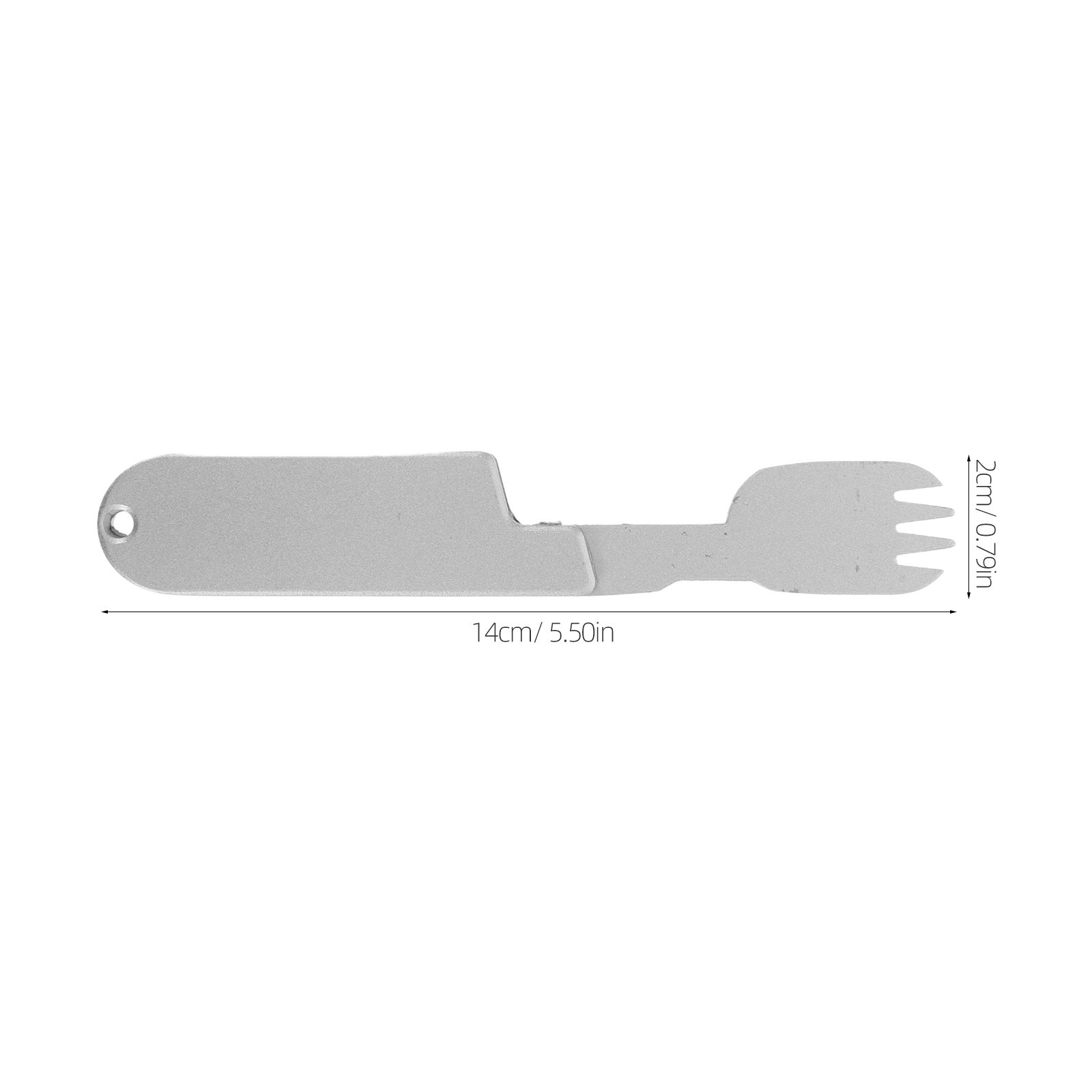 Ultralight 2 in 1 Camping Uten - огляд і ціна Camp Spork Set