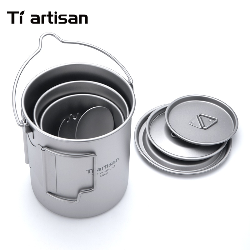 Tiartisan Pure Titanium Ultral - огляд і ціна Camp Spork Set
