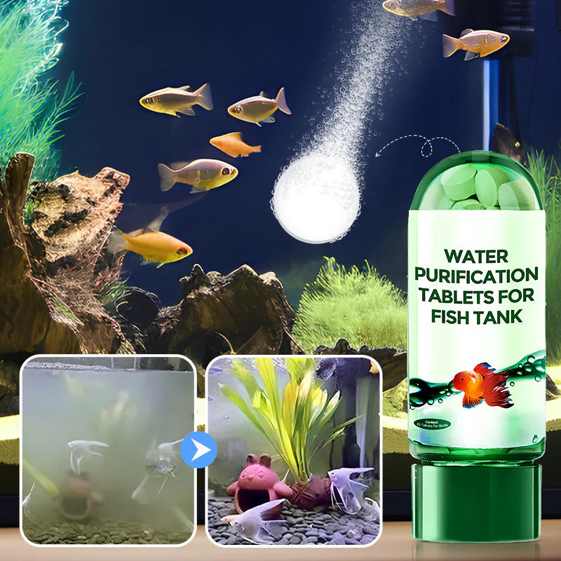 Eco-Friendly Aquarium Water Pu - огляд і ціна Water Purification Tablet