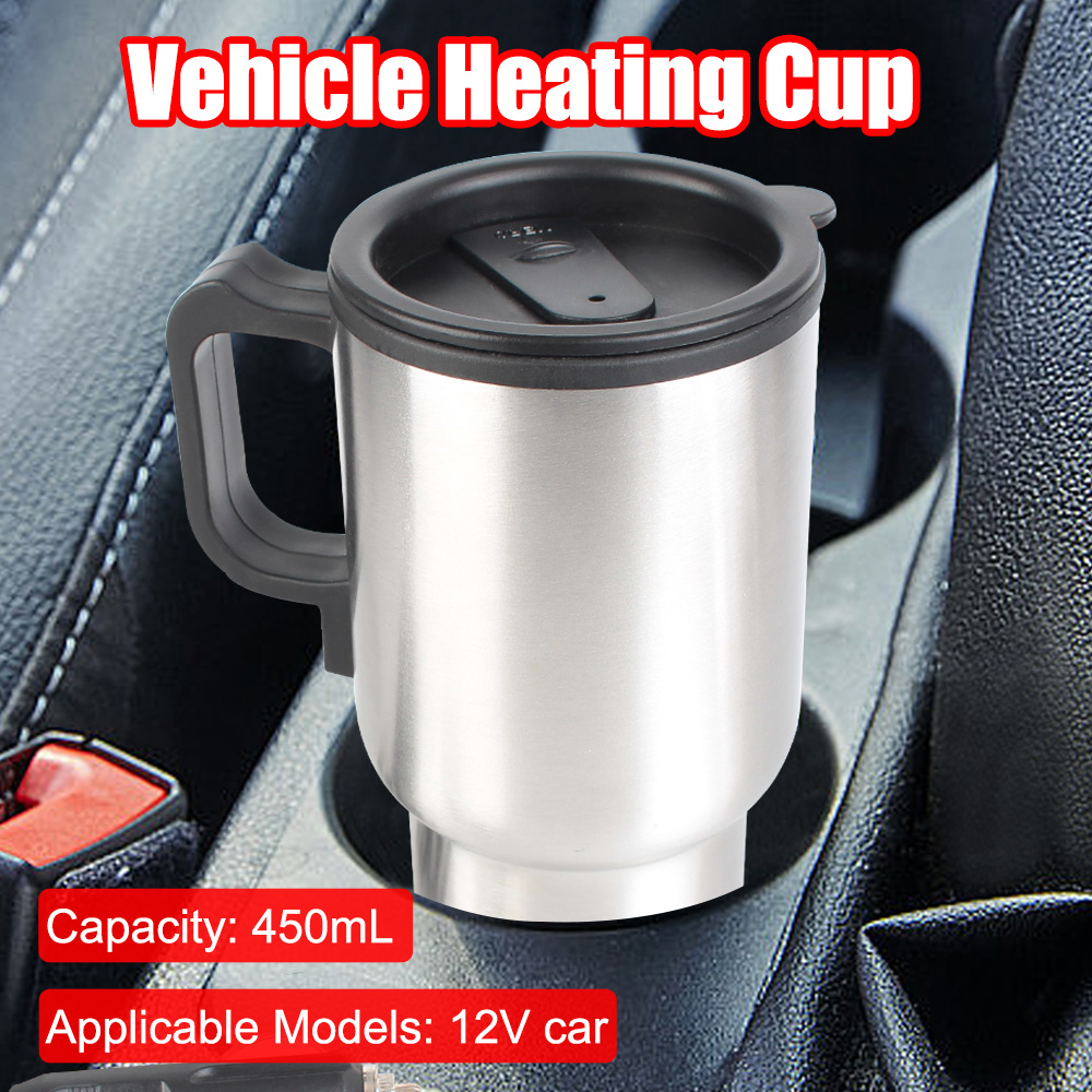 12V 450ml Electric Heating Car - огляд і ціна Camping Cooking Mug