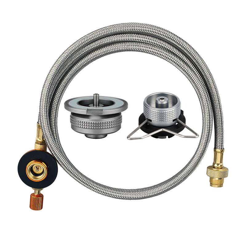 Outdoor Stove Gas Adapter Spli - огляд і ціна Camping Cooking Windshield