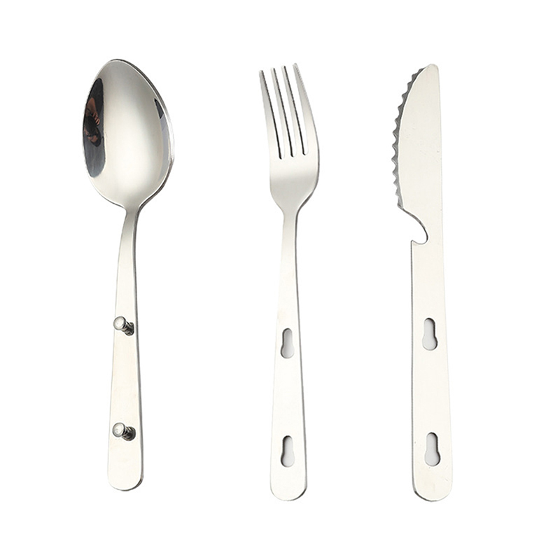3pcs/set Portable Stainless St - огляд і ціна Camping Cooking And Dining Set