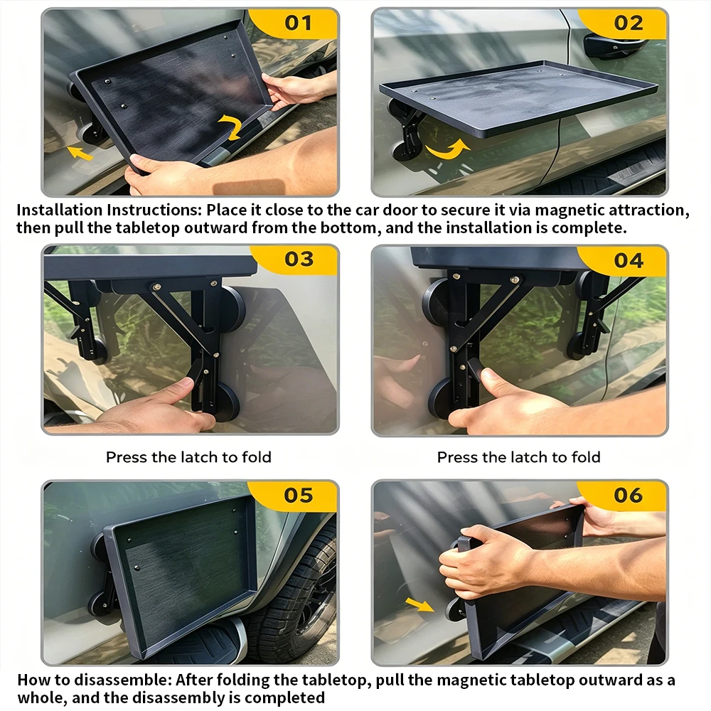 Portable Car Side Door Hanging - огляд і ціна Camping Cooking Equipment