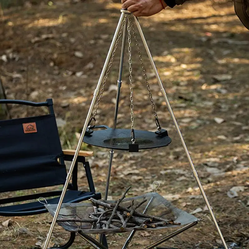 Aluminum Camping Bonfire Tripo - огляд і ціна Camping Cooking Multi Tool