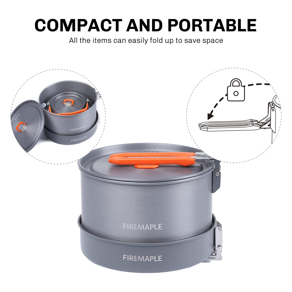 Fire Maple Camping Cookware Ut - огляд і ціна Camping Cooking Appliances