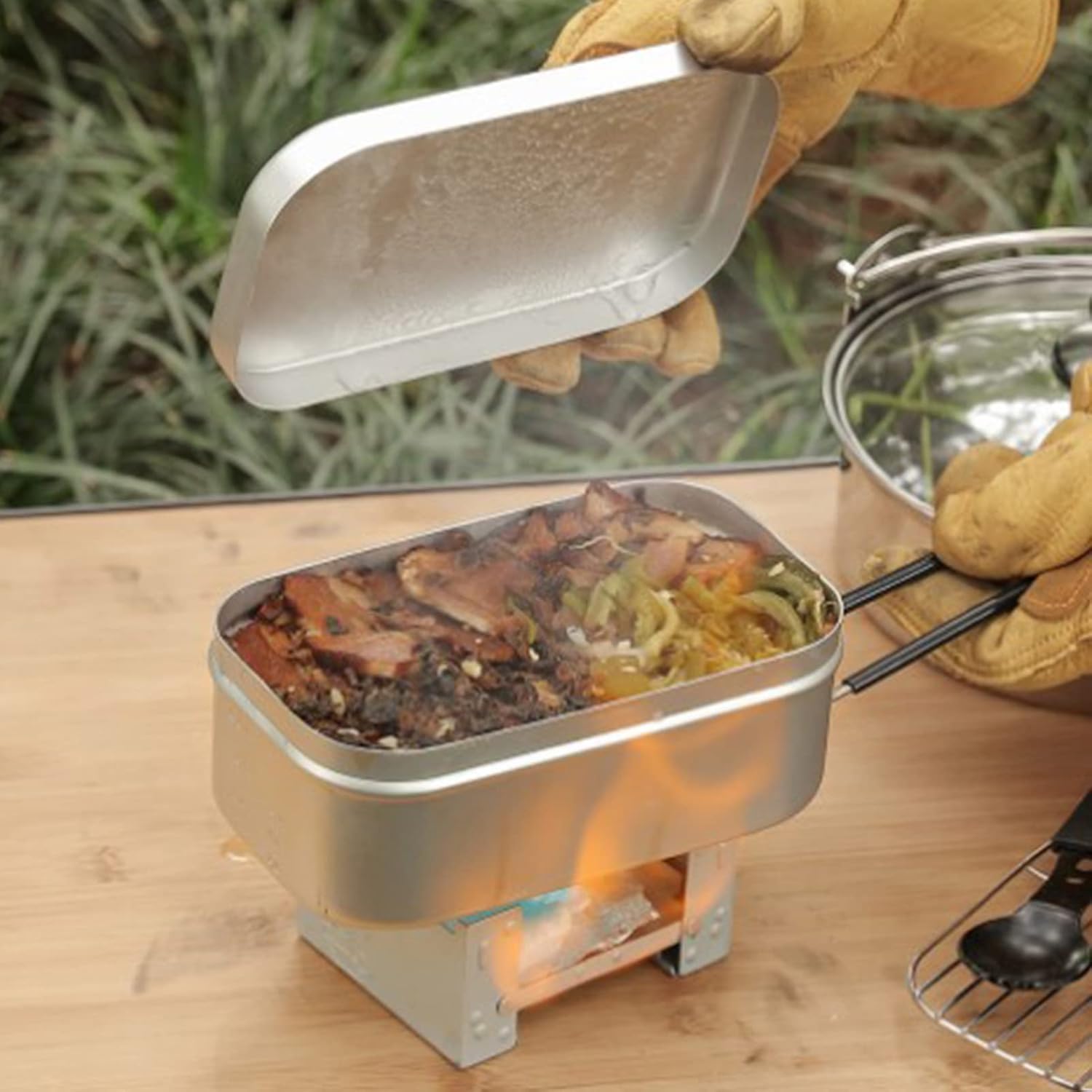 Foldable Bento Box Handle, Lun - огляд і ціна Camping Cooking Equipment