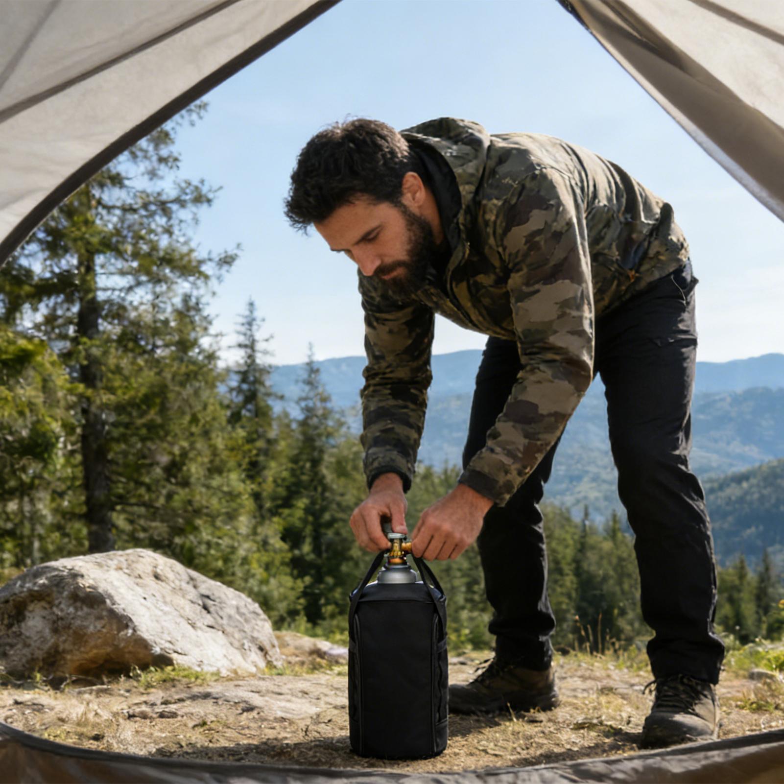 Camping Tote Bag Cylinder Carr - огляд і ціна Camping Cooking Cylinder
