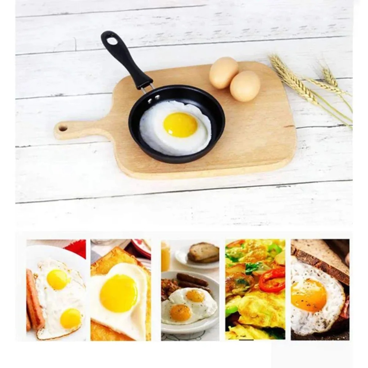 1Pcs Mini Frying Pan Portable  - огляд і ціна Camping Cooking Without Gas
