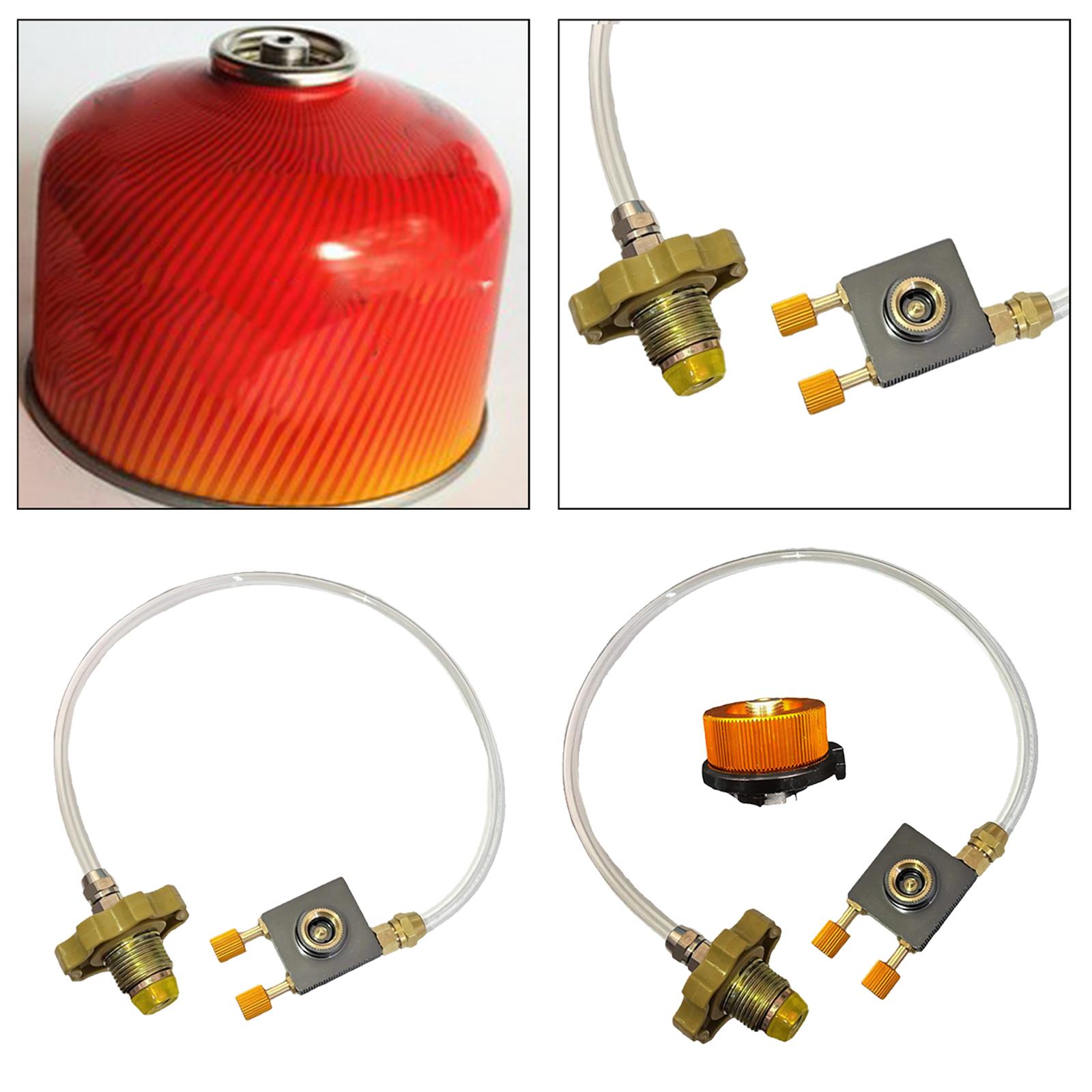 Portable Gas Adapter Hose Flat - огляд і ціна Camping Cooking Cylinder