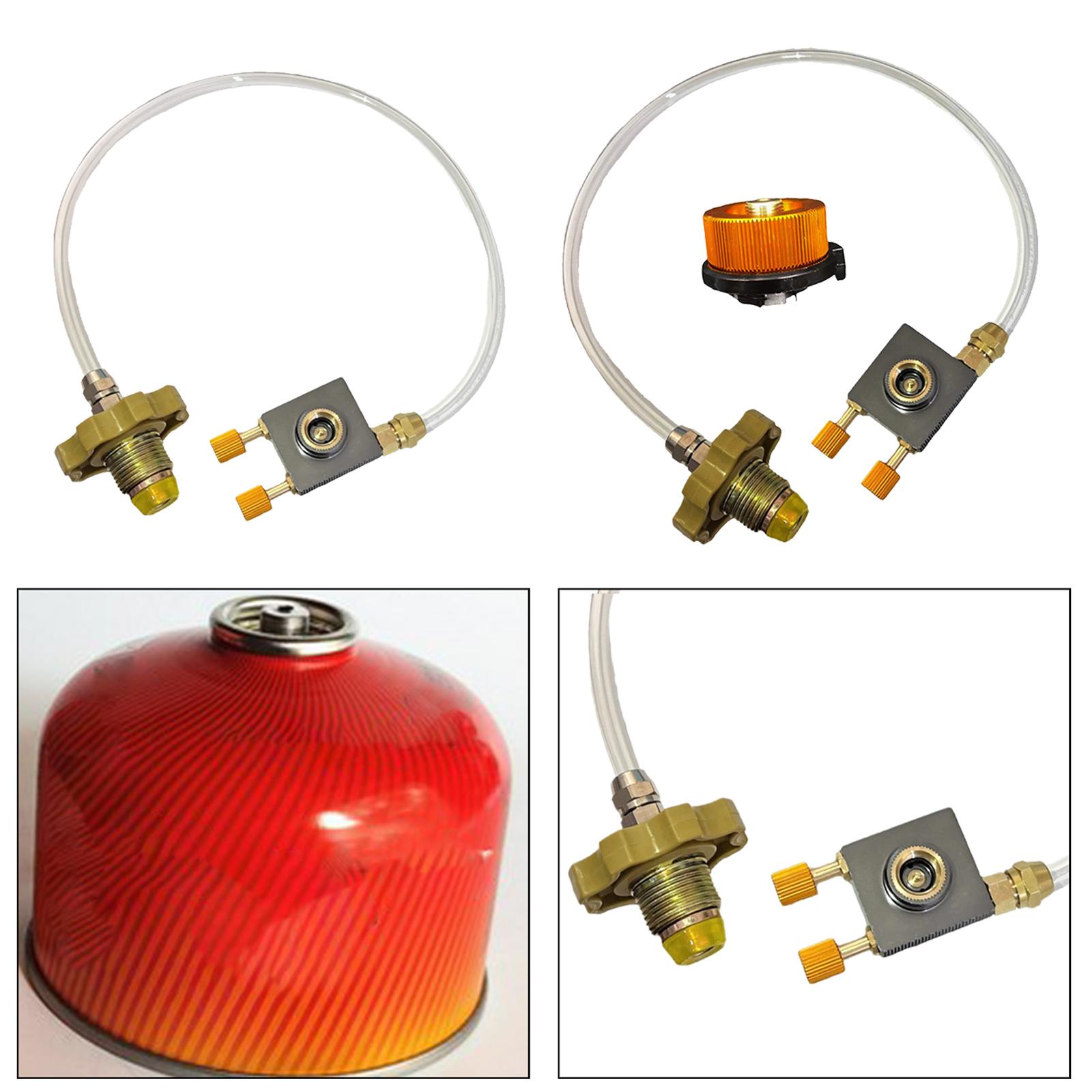 Portable Gas Adapter Hose Flat - огляд і ціна Camping Cooking Cylinder