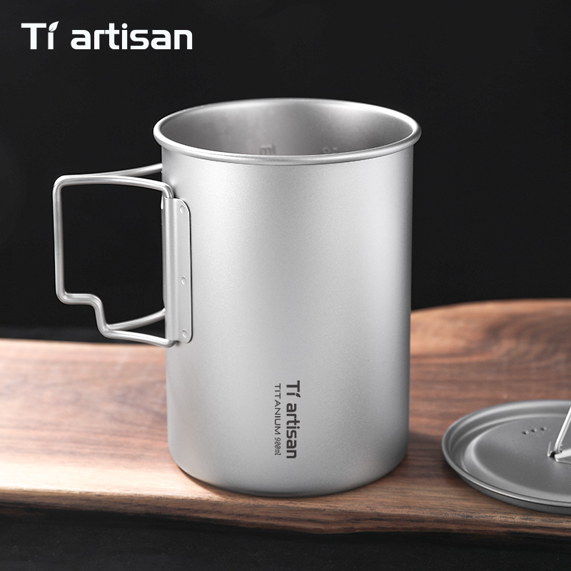 Tiartisan 750ml/ 900ml Titaniu - огляд і ціна Camping Cooking Mug