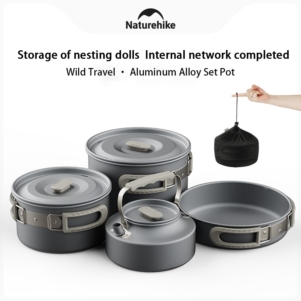 Naturehike Outdoor Pot Set,Cam - огляд і ціна Camping Cooking Equipment