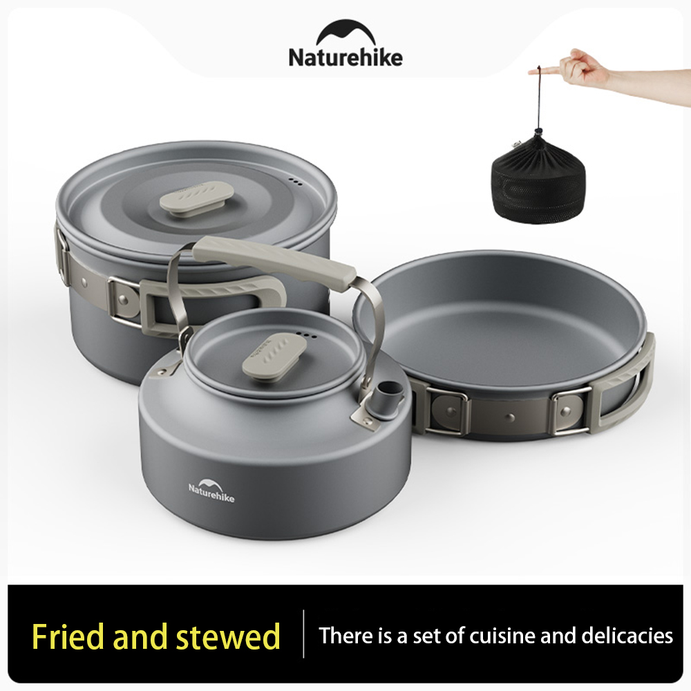 Naturehike Outdoor Pot Set,Cam - огляд і ціна Camping Cooking Equipment