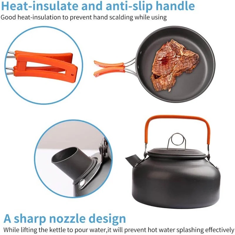 Camping Cooking set Camping Co - огляд і ціна Camping Cooking Survival