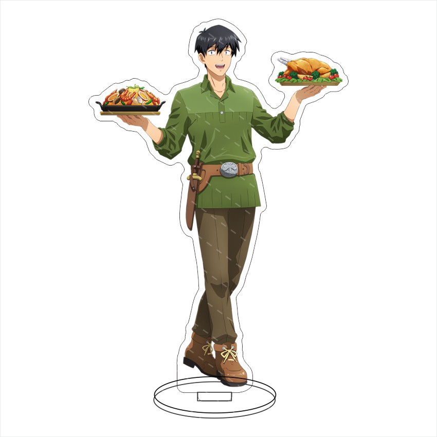 16CM Anime Figure Campfire Coo - огляд і ціна Campfire Cooking With My Absurd Skill