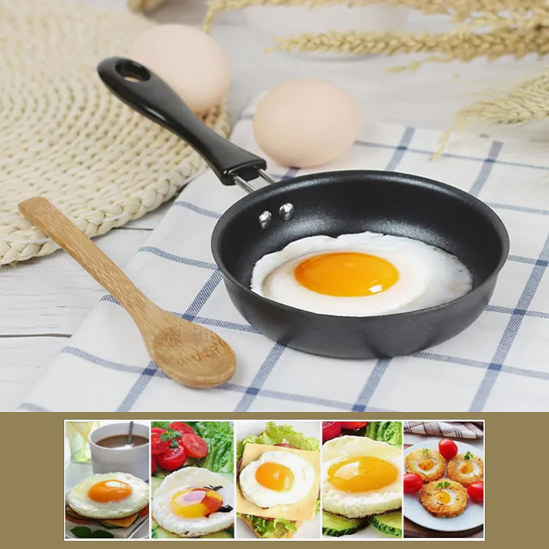 Mini Frying Pan Nonstick Small - огляд і ціна Camping Cooking Without Gas