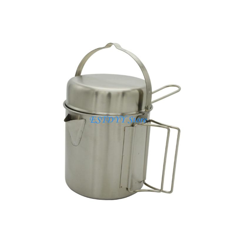 G6DE Outdoor Cook Pot in Metal - огляд і ціна Camping No Cooking Meals