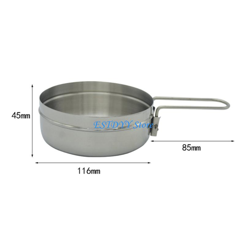 G6DE Outdoor Cook Pot in Metal - огляд і ціна Camping No Cooking Meals