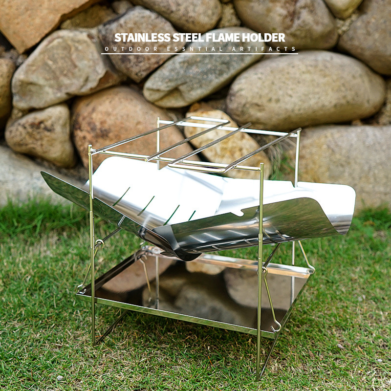 Wood Burning Camping Stove Por - огляд і ціна Camping Cooking Windshield